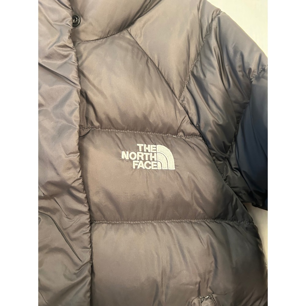 The North Face Womens 600 Fill Down Puffer Jacket Black Hooded NF0A7UQH XS - Picture 10 of 14